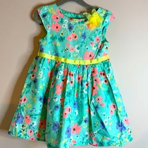 Girls 3T floral print dress